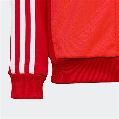 rote adidas trainingsanzug kinder 164|Rot .